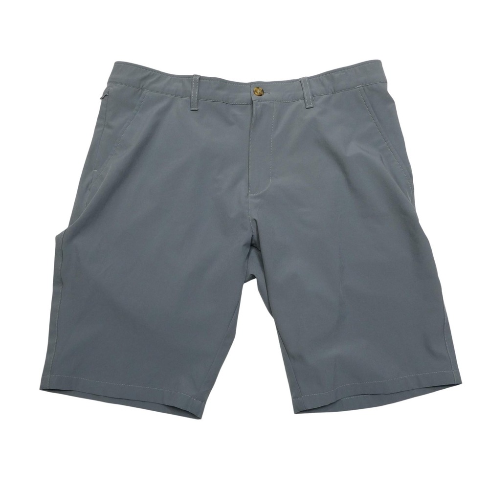 33,000 Ft Shorts Mens 36 Gray Athletic Zip Pocket Golf Outdoor Lightweight‎